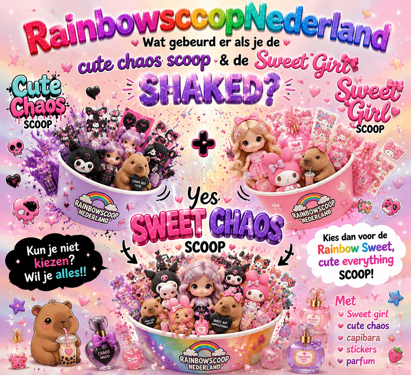 Sweet chaos 2 scoops