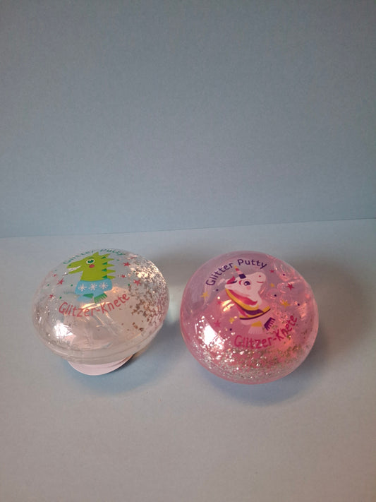 Glitter putty