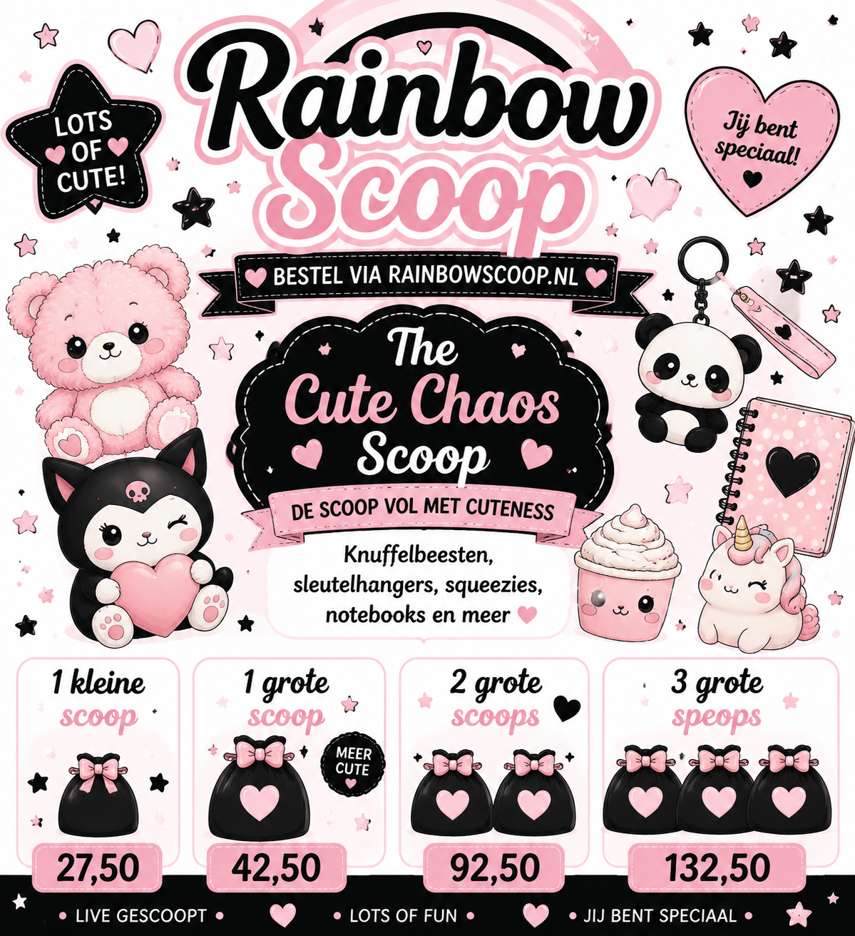 2 scoops cute & chaos