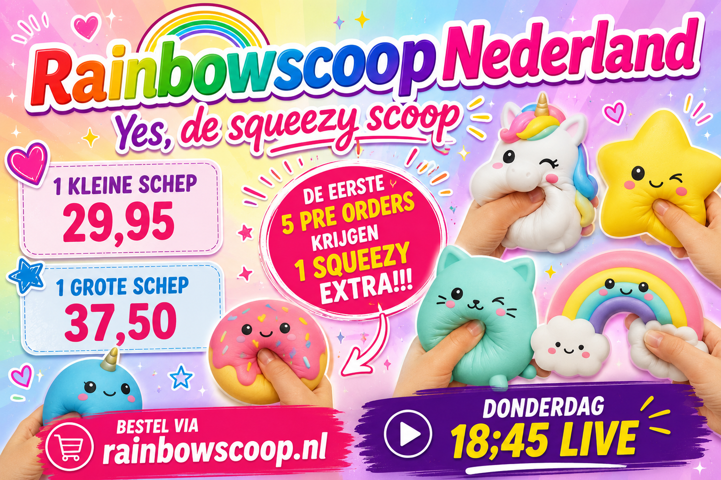 Squeezy scoop 1 grote