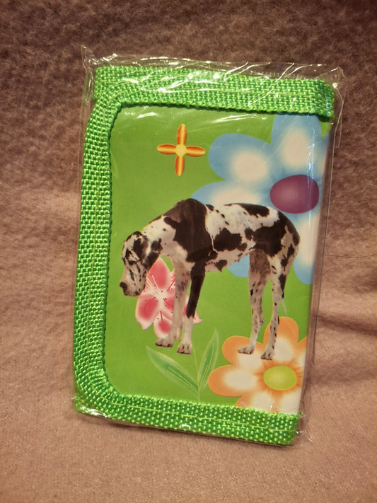 Beurs hond zwart/wit