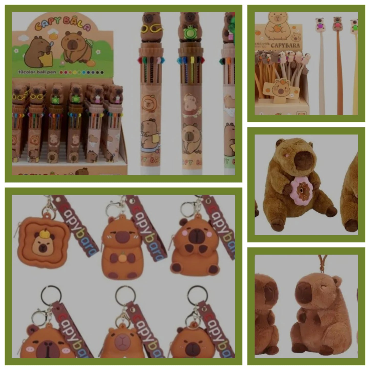 Capibara cadeau pakket