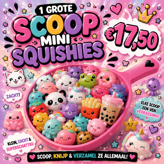 Scoop mini squishies