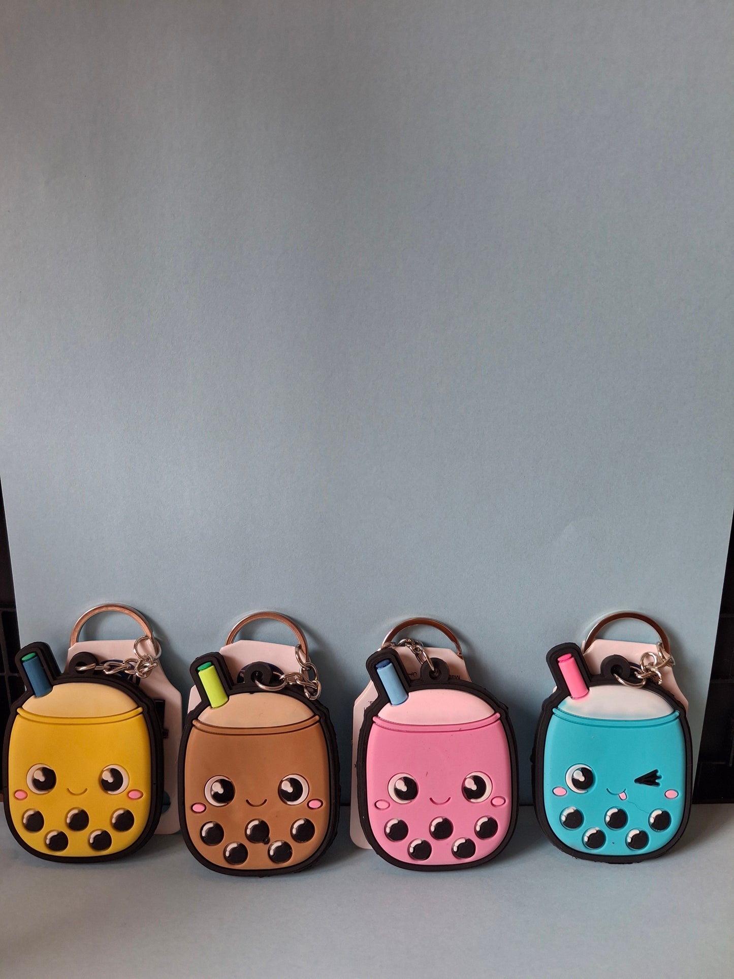 Bubble tea keychain