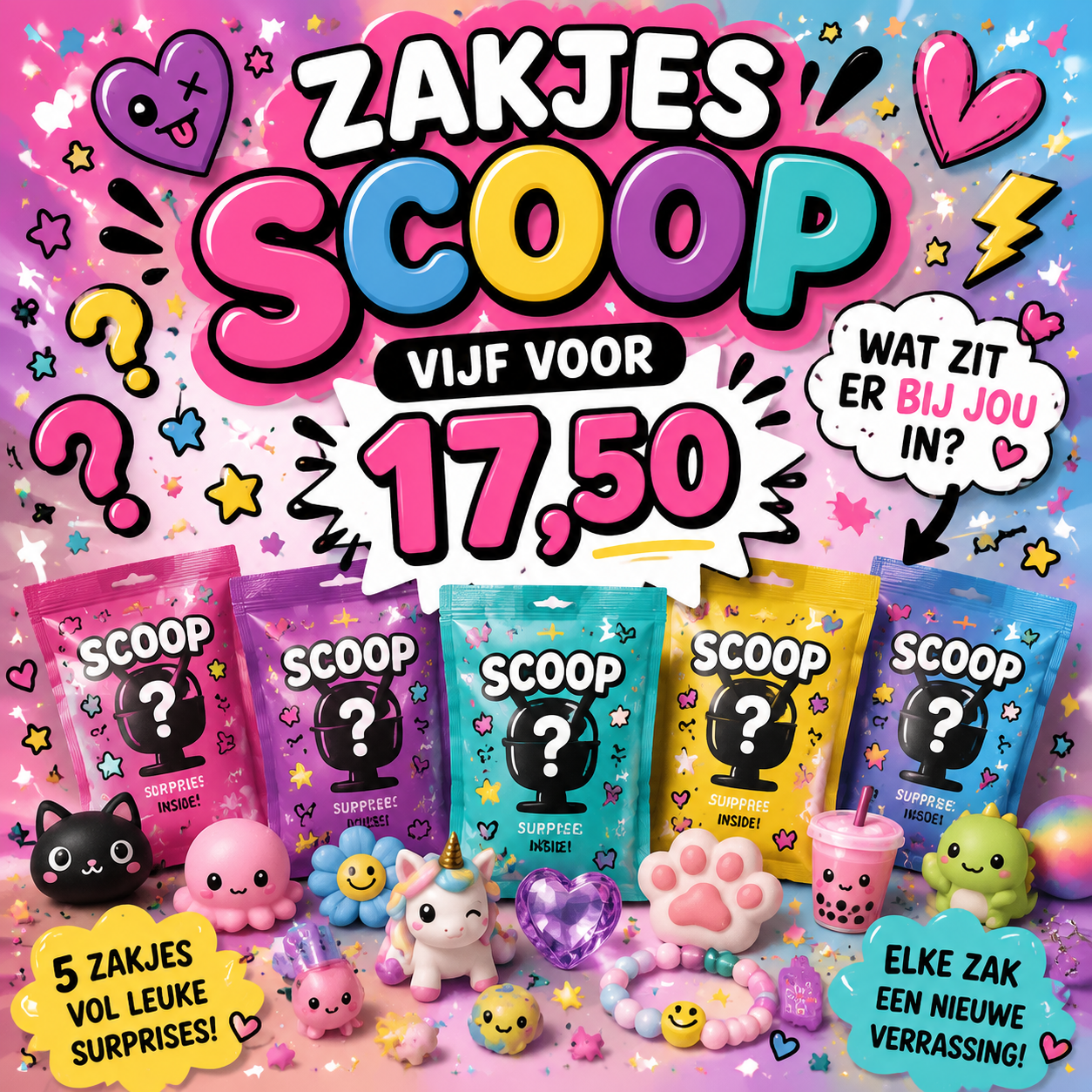 Zakjes 5x