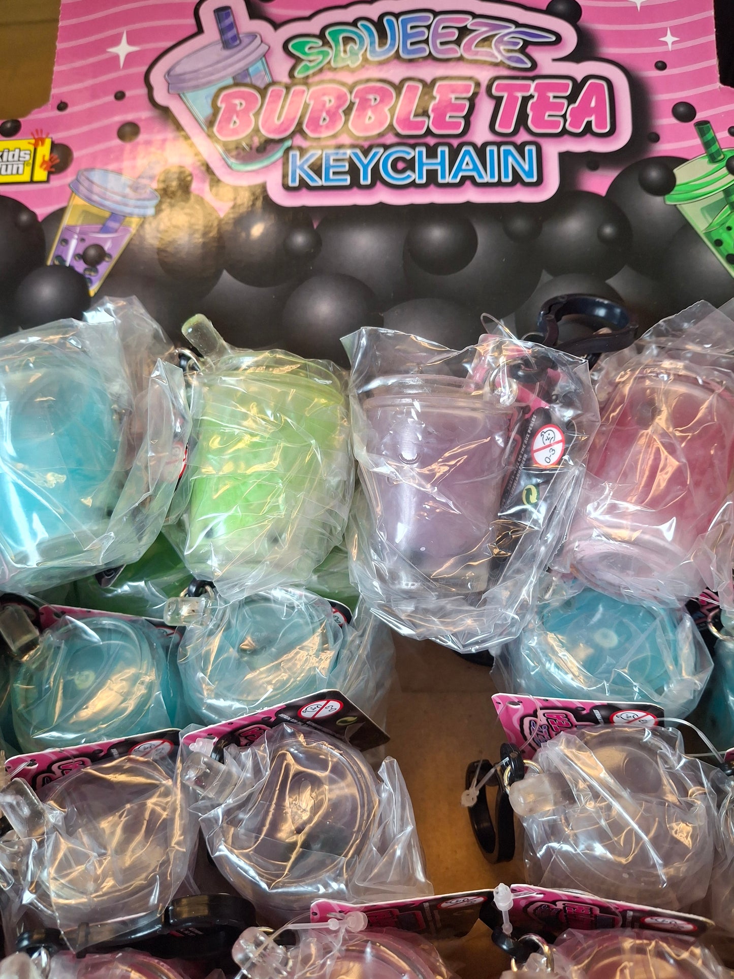 Squeezy Bubble tea sleutelhanger