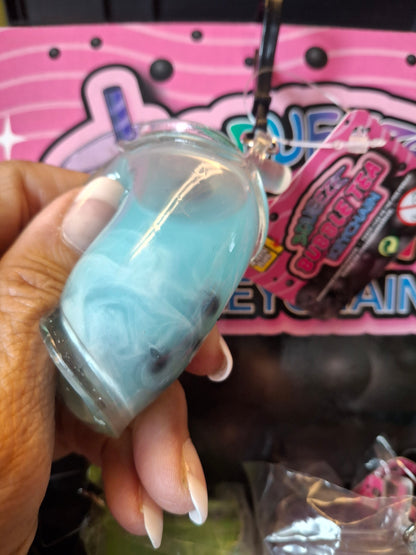 Squeezy Bubble tea sleutelhanger
