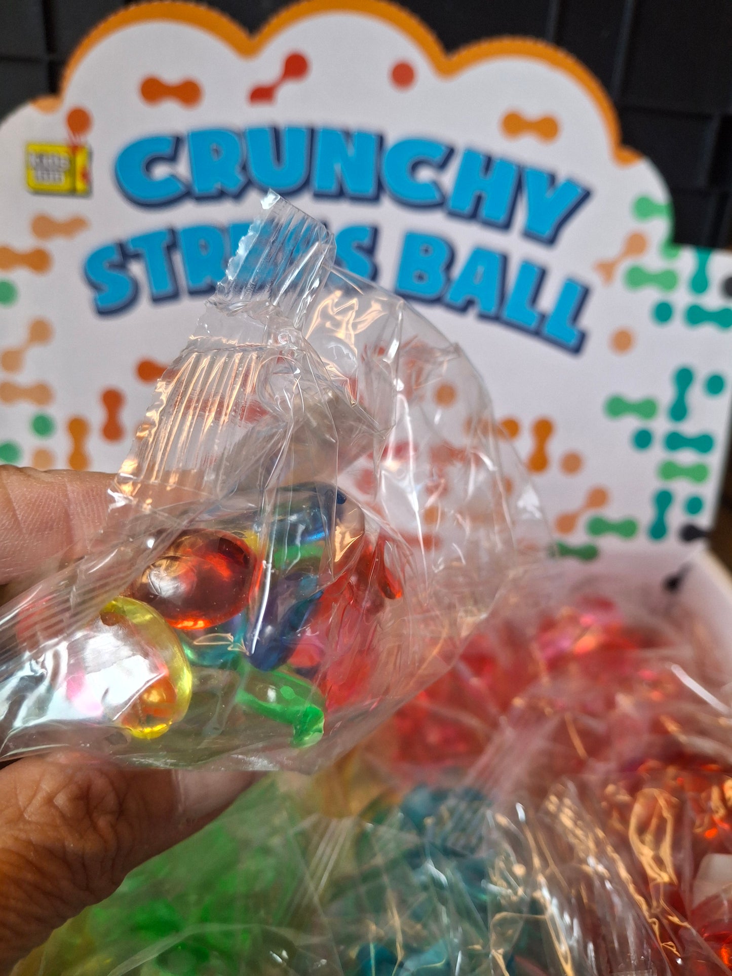 Squeezy bubble bal