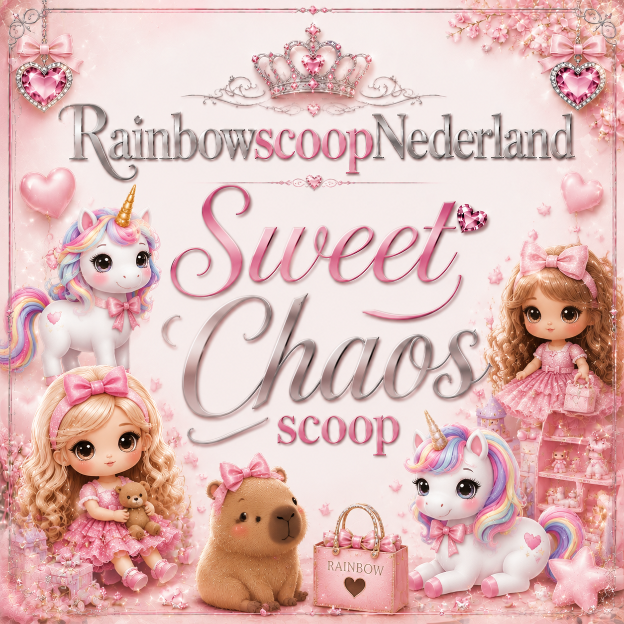 Sweet chaos 1 scoop, 2 chaos balletjes