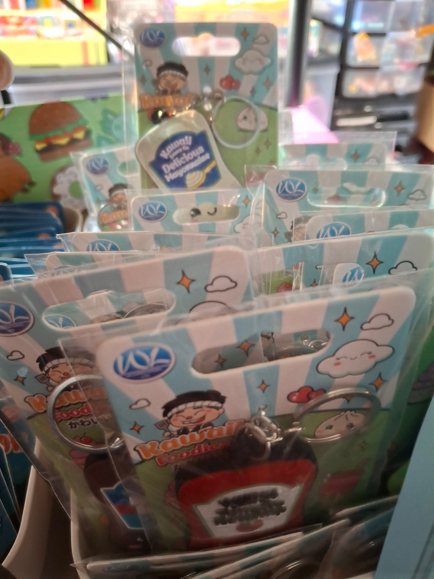 5 stuks, random gekozen cute sleutelhanger