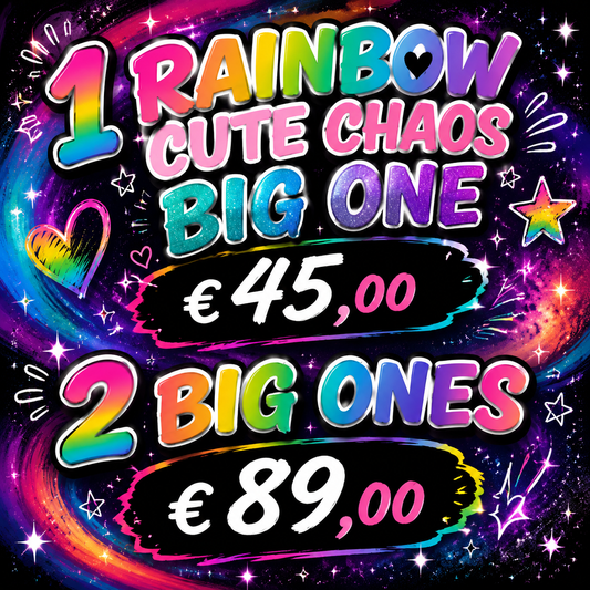 Rainbow cute chaos big one x2